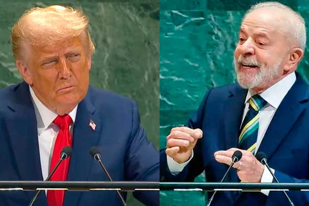 Presidente Donald Trump liga para Lula e abre caminho para aliviar tarifas sobre produtos brasileiros
