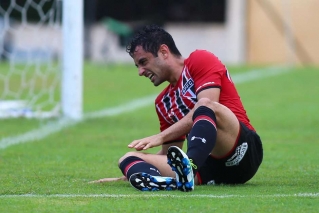 Daniel em aÃ§Ã£o pelo SÃ£o Paulo (Foto: Marcos Bezerra/Futura Press)
