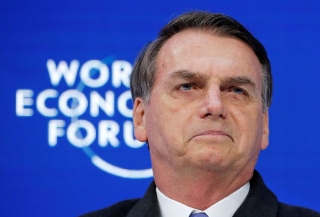 Jair Bolsonaro participa do Fórum Econômico Mundial em Davos (Foto: Reuters/Arnd Wiegmann) Jair Bolsonaro participa do Fórum Econômico Mundial em Davos (Foto: Reuters/Arnd Wiegmann)