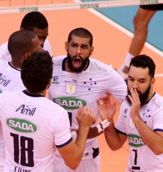  Sada Cruzeiro derrota Sesi-SP e vai disputar a sexta final seguida da Superliga (Foto: Foto: Renato AraÃºjo/DivulgaÃ§Ã£o/Sada Cruzeiro)