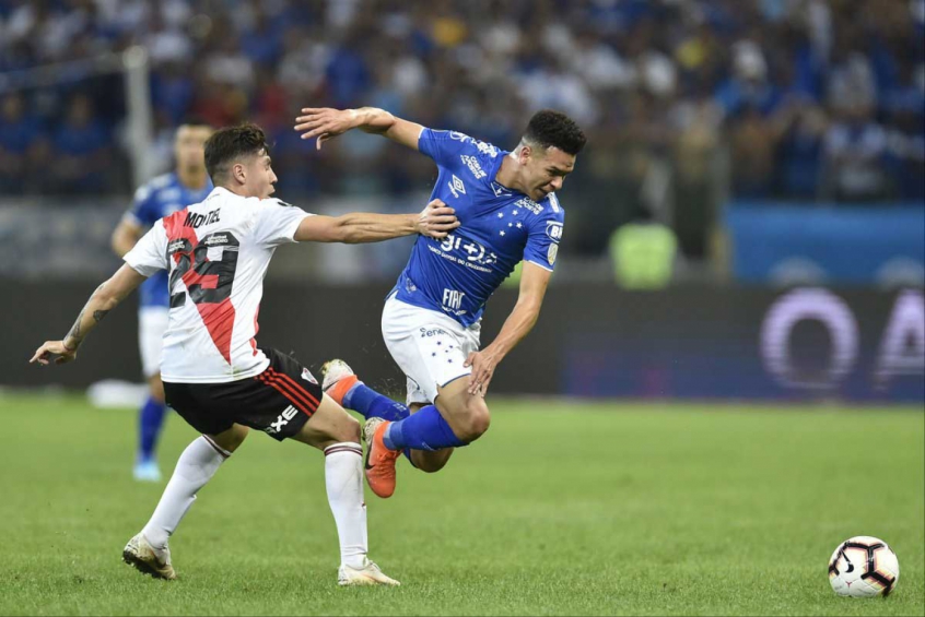 cruzeiro foi eliminado pelo river plate