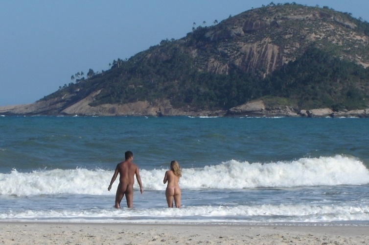 praia de nudismo