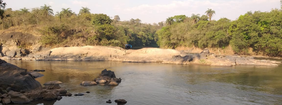 A captação de água no Rio Paraopeba foi interrompida após o rompimento da barragem em Brumadinho