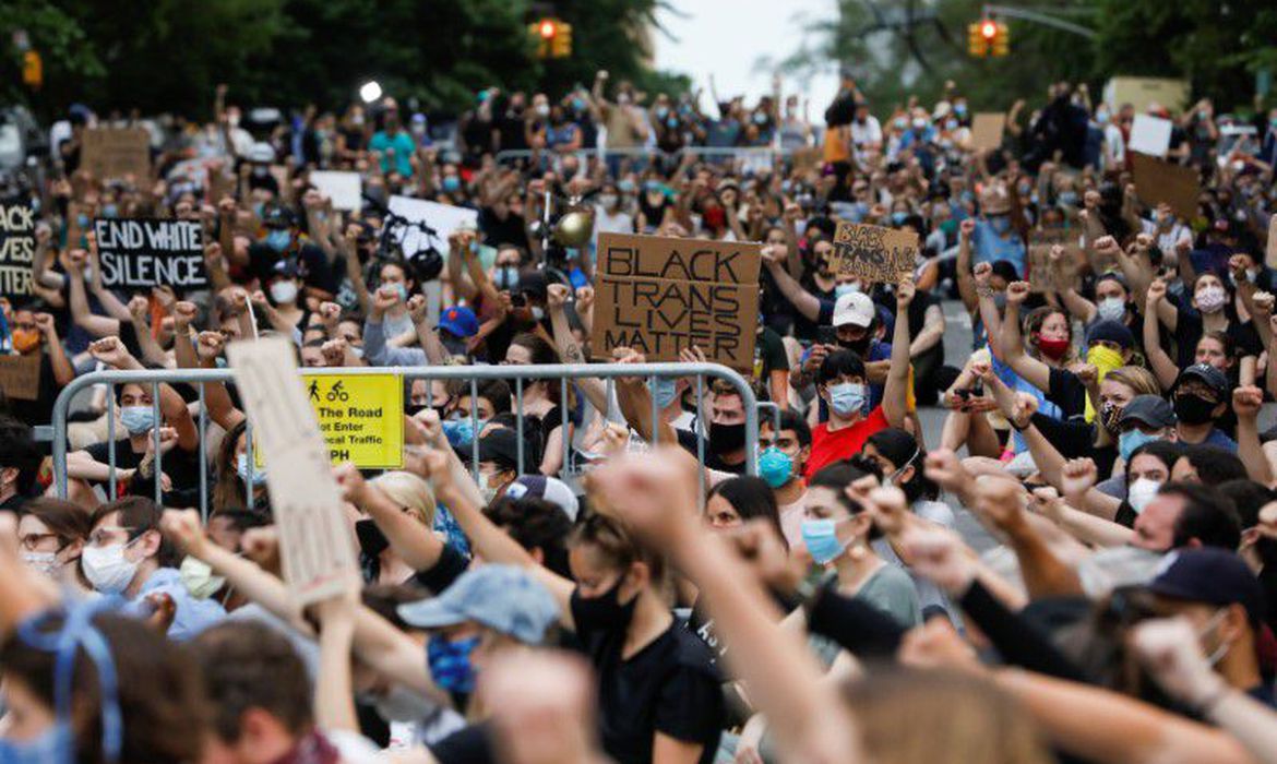 protestos contra o racismo nos eua