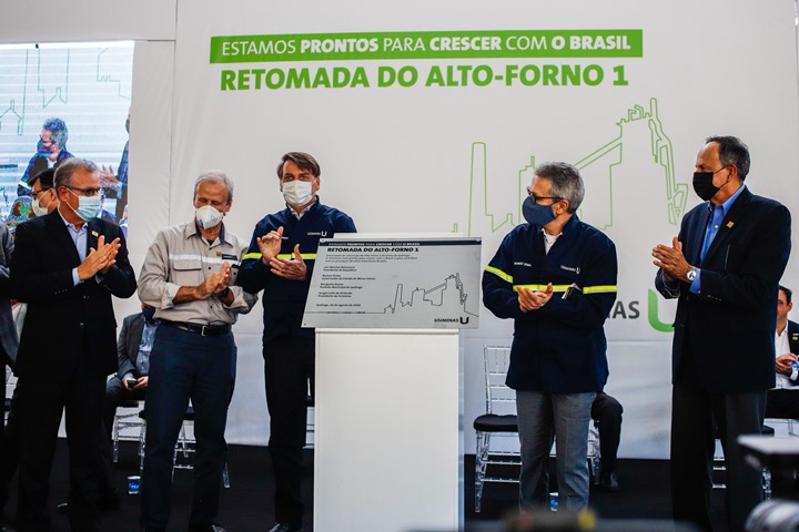 Romeu Zema e Jair Bolsonaro