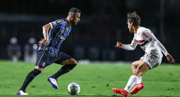 jogadores de gremio e sao paulo