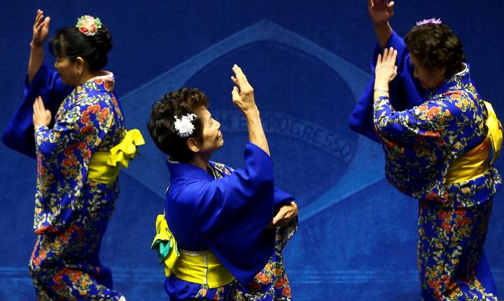 dança japonesa