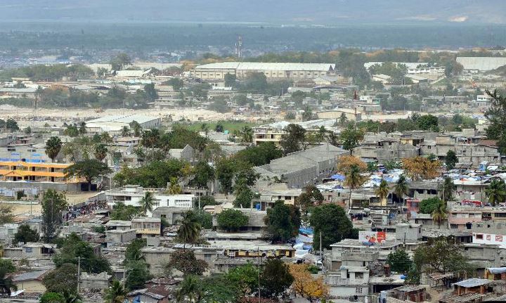 foto panorâmica do Haiti