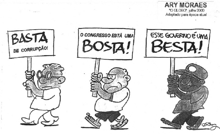 charge de Ary Moraes