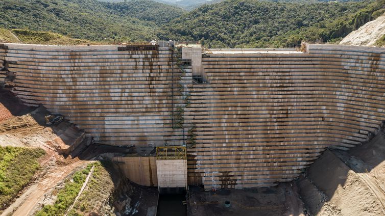 Muro de contenção - Divulgação/Vale
