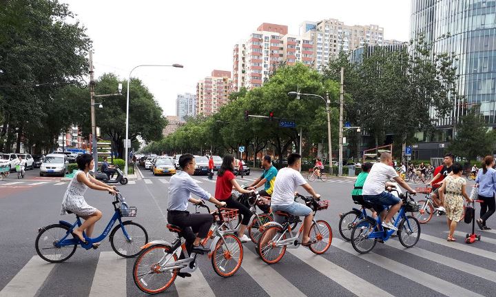 uso de bicicletas