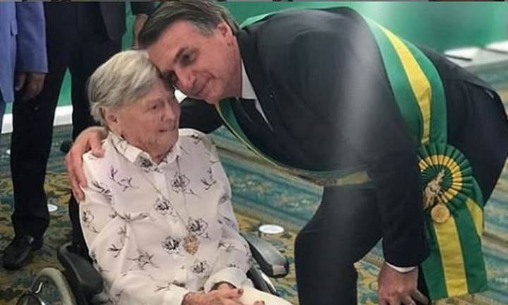 bolsonaro e a mae