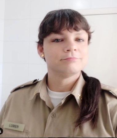 Lumen Müller, major da Polícia Militar