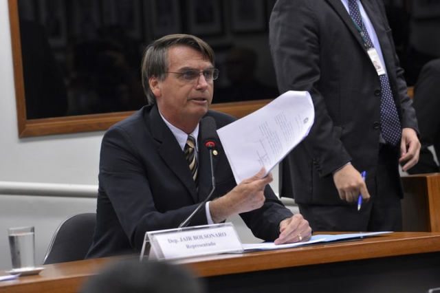 O deputado Jair Bolsonaro (Wilson Dias/Agência Brasil) O deputado Jair Bolsonaro (Wilson Dias/Agência Brasil)