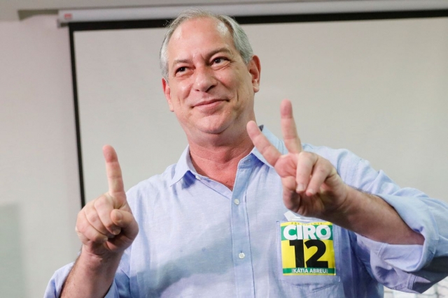 Ciro disse que vai anunciar seu apoio em breve (Foto: Nacho Doce/Reuters) Ciro disse que vai anunciar seu apoio em breve (Foto: Nacho Doce/Reuters)