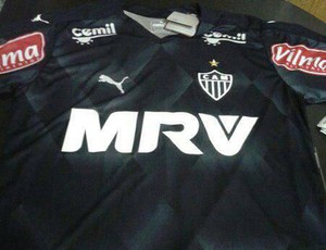 Terceira camisa do Atlético-MG vaza na internet (Foto: Reprodução) Terceira camisa do Atlético-MG vaza na internet (Foto: Reprodução)