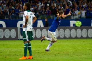 Rafael Sóbis marcou o único gol da partida (Foto: Bruno Haddad/Cruzeiro) Rafael Sóbis marcou o único gol da partida (Foto: Bruno Haddad/Cruzeiro)
