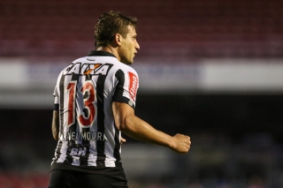 Rafael Mouta fez o gol da vitória do Galo (Foto: Bruno Cantini/Atlético) Rafael Mouta fez o gol da vitória do Galo (Foto: Bruno Cantini/Atlético)