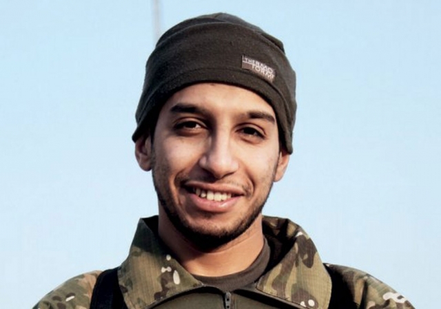 Abdelhamid Abaaoudm, apontado como mentor dos ataques de Paris, morreu durante operaÃ§Ãµes da polÃ­cia francesa em Saint-Denis nesta quarta (Foto: Social Media Website via Reuters)