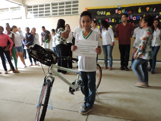 Com a frase  â€œO futuro da humanidade depende da Ã¡gua e o futuro da Ã¡gua depende da humanidadeâ€