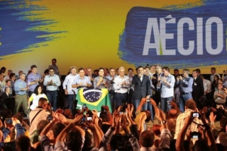 PSDB confirma Aécio Neves como candidato a presidente da República (Foto: George Gianni/Divulgação PSDB) PSDB confirma Aécio Neves como candidato a presidente da República (Foto: George Gianni/Divulgação PSDB)