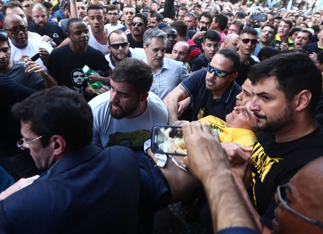Jair Bolsonaro, candidato do PSL à Presidência, em Juiz de Fora Foto: Fabio Motta/Estadão Jair Bolsonaro, candidato do PSL à Presidência, em Juiz de Fora Foto: Fabio Motta/Estadão