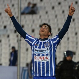 Leandro Fernández marcou 15 gols com a camisa do Godoy Cruz (Foto: Divulgação/Godoy Cruz) Leandro Fernández marcou 15 gols com a camisa do Godoy Cruz (Foto: Divulgação/Godoy Cruz)