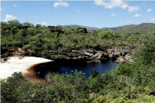 O Parque Estadual do Rio Preto, no TerritÃ³rio Alto Jequitinhonha (Foto: Evandro Rodney)