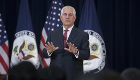 Secretário de Estado dos EUA, Rex Tillerson (Foto: Michael Reynolds/EPA/Agência Lusa) Secretário de Estado dos EUA, Rex Tillerson (Foto: Michael Reynolds/EPA/Agência Lusa)