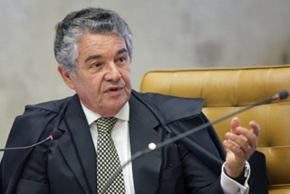 O ministro Marco Aurélio Mello acredita que, a princÃpio, cabe ao Senado também analisar se confirma ou não o recolhimento domiciliar noturno, medida contra o senador também imposta no julgamento de ontem (Foto: Nelson Jr./SCO/STF) O ministro Marco Aurélio Mello acredita que, a princÃpio, cabe ao Senado também analisar se confirma ou não o recolhimento domiciliar noturno, medida contra o senador também imposta no julgamento de ontem (Foto: Nelson Jr./SCO/STF)