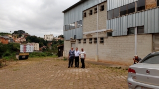 Ãrea de construÃ§Ã£o do novo centro de tratamento (Foto: DivulgaÃ§Ã£o)