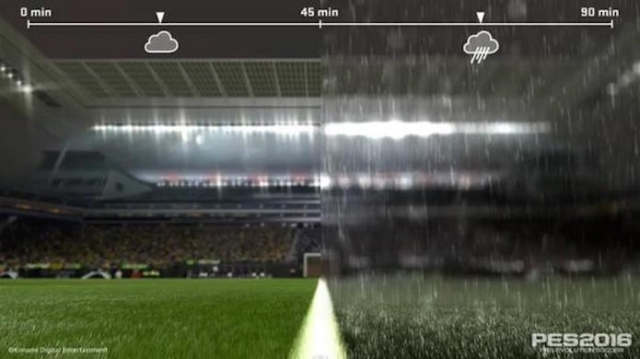 MudanÃƒÆ’Ã‚Â§a do clima no meio da partida serÃƒÆ’Ã‚Â¡ a grande cartada do jogo (Foto: ReproduÃƒÆ’Ã‚Â§ÃƒÆ’Ã‚Â£o/Konami)