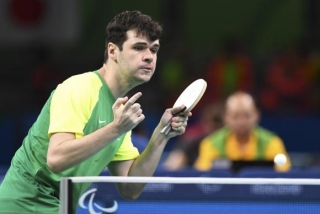 "Se ganhar medalha de ouro em Tóquio, não vai ter o mesmo gosto", diz Israel Stroh, que conquistou hoje a medalha de prata, a primeira individual do Brasil em tênis de mesa (Foto: Tânia Rêgo/Agência Brasil) "Se ganhar medalha de ouro em Tóquio, não vai ter o mesmo gosto", diz Israel Stroh, que conquistou hoje a medalha de prata, a primeira individual do Brasil em tênis de mesa (Foto: Tânia Rêgo/Agência Brasil)
