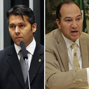 Leonardo Gadelha (esquerda) será vice na chapa de Pastor Everaldo (Foto: Divulgação) Leonardo Gadelha (esquerda) será vice na chapa de Pastor Everaldo (Foto: Divulgação)