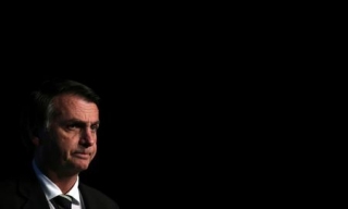 Candidato do PSL à Presidência, Jair Bolsonaro, durante evento em São Paulo (Foto: Paulo Whitaker/Reuters) Candidato do PSL à Presidência, Jair Bolsonaro, durante evento em São Paulo (Foto: Paulo Whitaker/Reuters)
