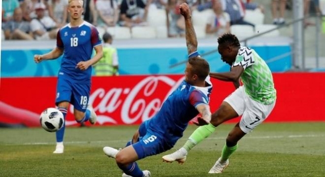 Musa fez dois gols e foi o grande destaque da Nigéria contra a Islândia (Foto: Reuters) Musa fez dois gols e foi o grande destaque da Nigéria contra a Islândia (Foto: Reuters)