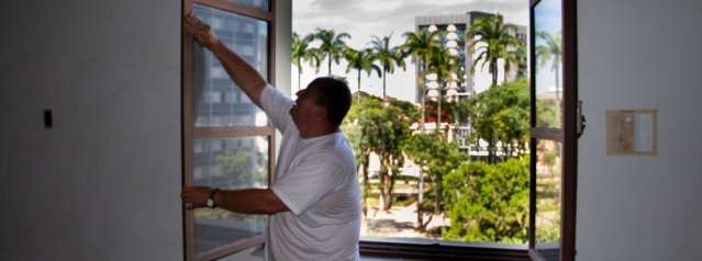 Ademir Vieira, de 48 anos, teve a oportunidade de conhecer o Circuito Liberdade a partir da capacitação. (Dirceu Aurélio) Ademir Vieira, de 48 anos, teve a oportunidade de conhecer o Circuito Liberdade a partir da capacitação. (Dirceu Aurélio)