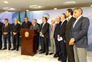 O presidente  Michel Temer fala sobre a alteraÃ§Ãµes na proposta da reforma PrevidÃªncia (Foto: Valter Campanato/AgÃªncia Brasil)