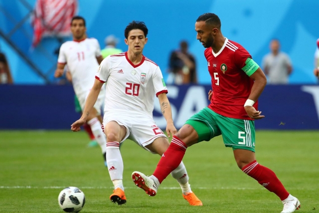 Copa 2018, Marrosos e Irã (Foto: Michael Dalder/Reuters) Copa 2018, Marrosos e Irã (Foto: Michael Dalder/Reuters)