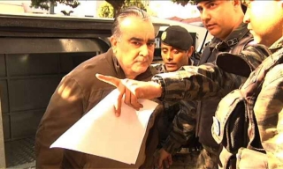 Nárcio Rodrigues foi preso pela PolÃÂcia Federal em 30 de maio durante a Operação Aequalis (Foto: TV Alterosa/Reprodução) Nárcio Rodrigues foi preso pela PolÃÂcia Federal em 30 de maio durante a Operação Aequalis (Foto: TV Alterosa/Reprodução)