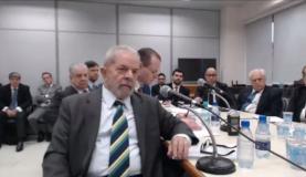 O ex-presidente Luiz Inácio Lula da Silva presta depoimento ao juiz Sérgio Moro (Foto: Reprodução/Justiça Federal no Paraná) O ex-presidente Luiz Inácio Lula da Silva presta depoimento ao juiz Sérgio Moro (Foto: Reprodução/Justiça Federal no Paraná)