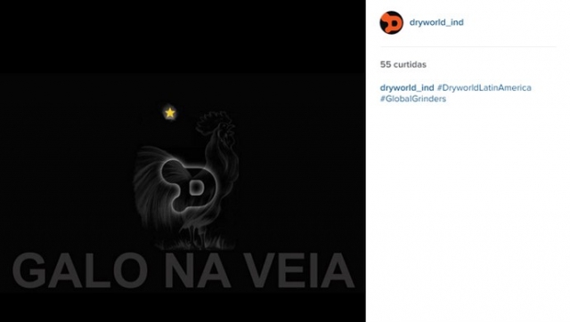 Empresa canadense publicou foto alusiva ao Galo em sua conta em uma rede social(Foto: Reprodução/Instagram) Empresa canadense publicou foto alusiva ao Galo em sua conta em uma rede social(Foto: Reprodução/Instagram)