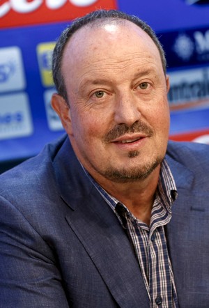 Rafa BenÃtez em coletiva de despedida do Napoli, na última quinta-feira (Foto: Reuters) Rafa BenÃtez em coletiva de despedida do Napoli, na última quinta-feira (Foto: Reuters)