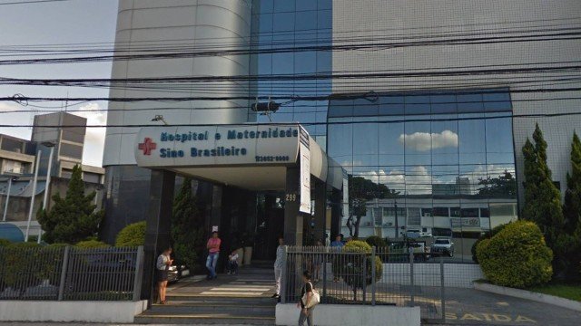 Fachada do Hospital e Maternidade Sino Brasileiro Foto: Reprodução/Google Street View Fachada do Hospital e Maternidade Sino Brasileiro Foto: Reprodução/Google Street View