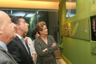 Presidenta Dilma Rousseff visita instalações do Museu de Congonhas (Foto: Roberto Stuckert Filho/PR) Presidenta Dilma Rousseff visita instalações do Museu de Congonhas (Foto: Roberto Stuckert Filho/PR)