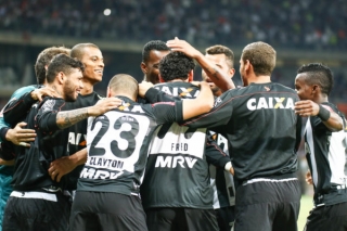 Com a vitória o Galo subiu para o 12º lugar (Foto: Fotos: Bruno Cantini/Atlético) Com a vitória o Galo subiu para o 12º lugar (Foto: Fotos: Bruno Cantini/Atlético)