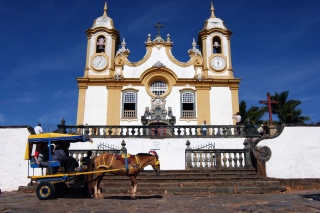 A Matriz de Santo Antônio, em Tiradentes (Foto: Lúcia Sebe/Imprensa MG) A Matriz de Santo Antônio, em Tiradentes (Foto: Lúcia Sebe/Imprensa MG)