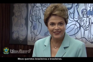 Presidenta Dilma Rousseff em mensagem gravada para as redes sociais (Foto: Reprodução/Palácio do Planalto) Presidenta Dilma Rousseff em mensagem gravada para as redes sociais (Foto: Reprodução/Palácio do Planalto)