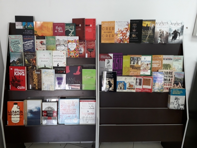 Todos os livros já se encontram disponÃÂveis para empréstimo (Foto: Divulgação) Todos os livros já se encontram disponÃÂveis para empréstimo (Foto: Divulgação)