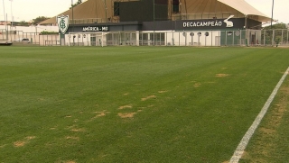 EstÃ¡dio recebeu jogos das duas primeiras divisÃµes do Brasileiro e da TaÃ§a BH (Foto: ReproduÃ§Ã£o/TVGLOBO)